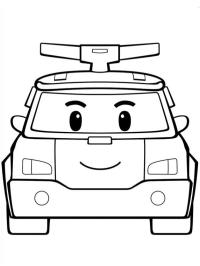 Coche de policía Poli