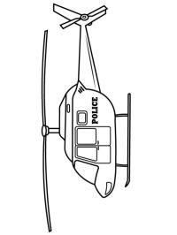 Helicóptero de policía