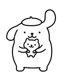 Pompompurin y Muffin