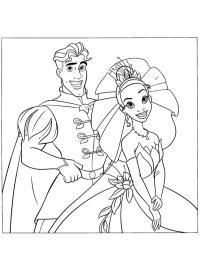 Príncipe Naveen y princesa Tiana