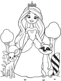 Princesa Pocahontas y Meeko