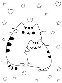 Pusheen con novio