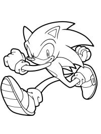 Sonic corriendo