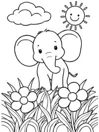 Elefante adorable