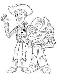 Sheriff Woody y Buzz Lightyear
