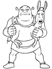Shrek y Burro