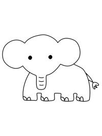 elefante sencillo