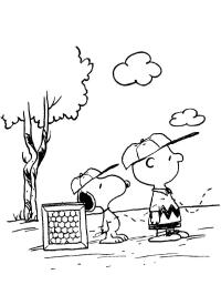 Snoopy y Charlie Brown