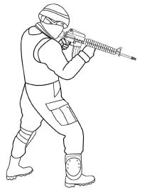 Soldado armado