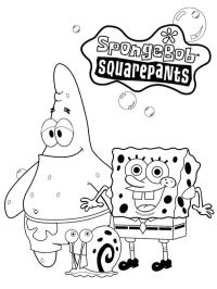 Bob Esponja, Patricio Estrella y Gerrit el Caracol