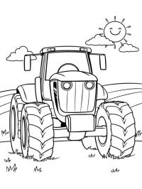 Tractor John Deere fuerte