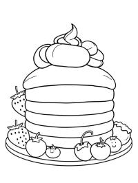 Pastel sin velas