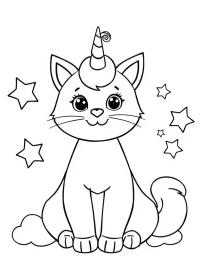 Gato unicornio
