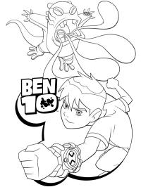 Upchuck y Ben Tennyson