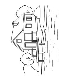 Casa de vacaciones junto al agua