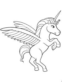 unicornio volando