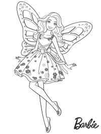 Mariposa barbie