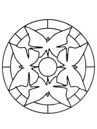 Mandala mariposa