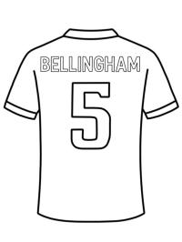 Camiseta de fútbol de Jude Bellingham