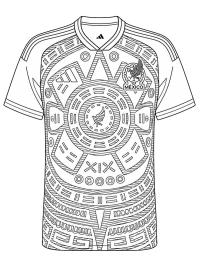Camiseta de Fútbol de México