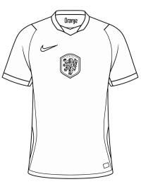 Camiseta de f&uacute;tbol de la selecci&oacute;n de los Pa&iacute;ses Bajos