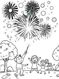 Encendiendo fuegos artificiales