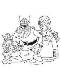 Wickie, Halvar y Ylva