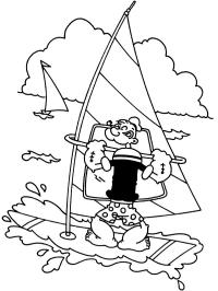 Windsurfer Popeye