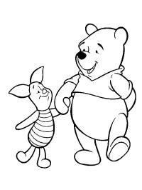 Winnie Pooh y Piglet