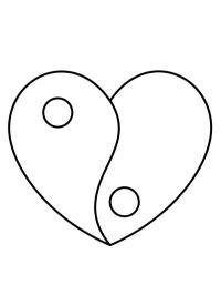 Corazón Yin Yang