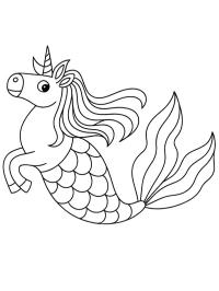 Unicornio sirena