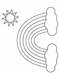 Sol y arcoíris