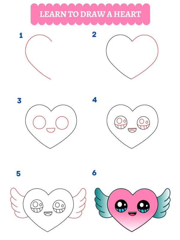 Cómo dibujar un corazón