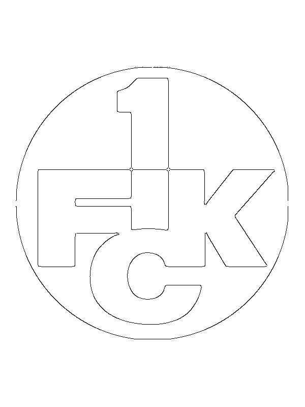 Dibujo de 1. FC Kaiserslautern para Colorear