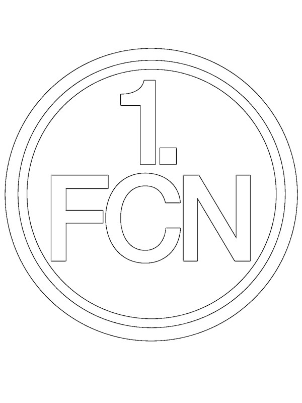 Dibujo de 1. FC Núremberg para Colorear