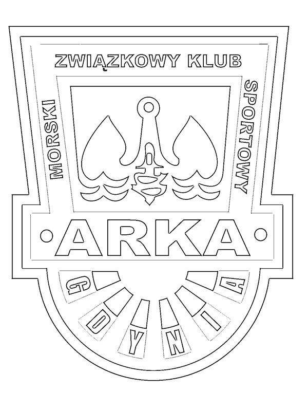 Dibujo de Arka Gdynia para Colorear