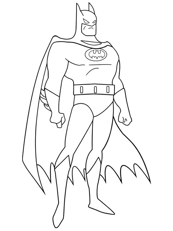 Dibujo de Batman para Colorear