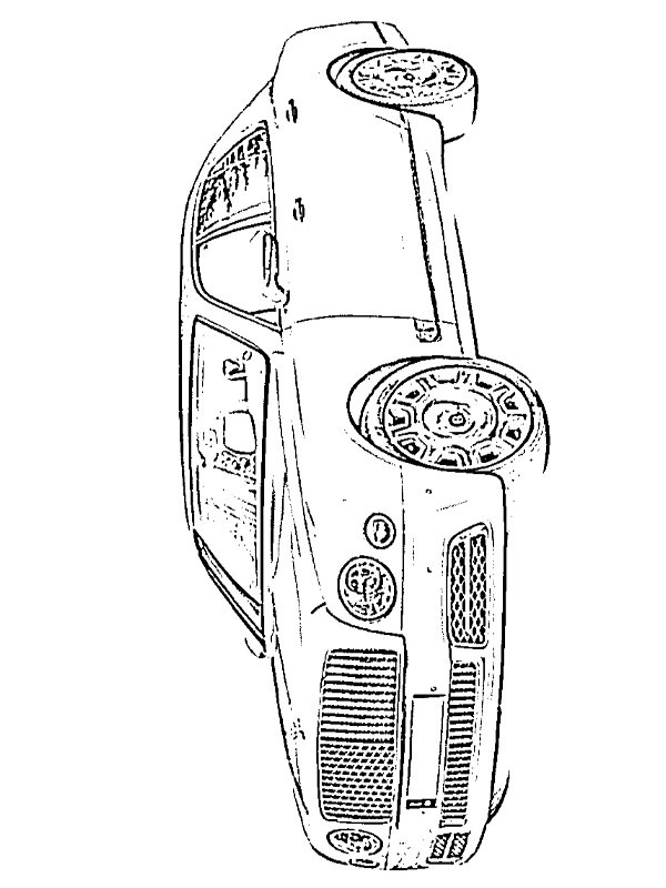 Dibujo de Bentley Mulsanne para Colorear Dibujo de Bentley Mulsanne para Colorear