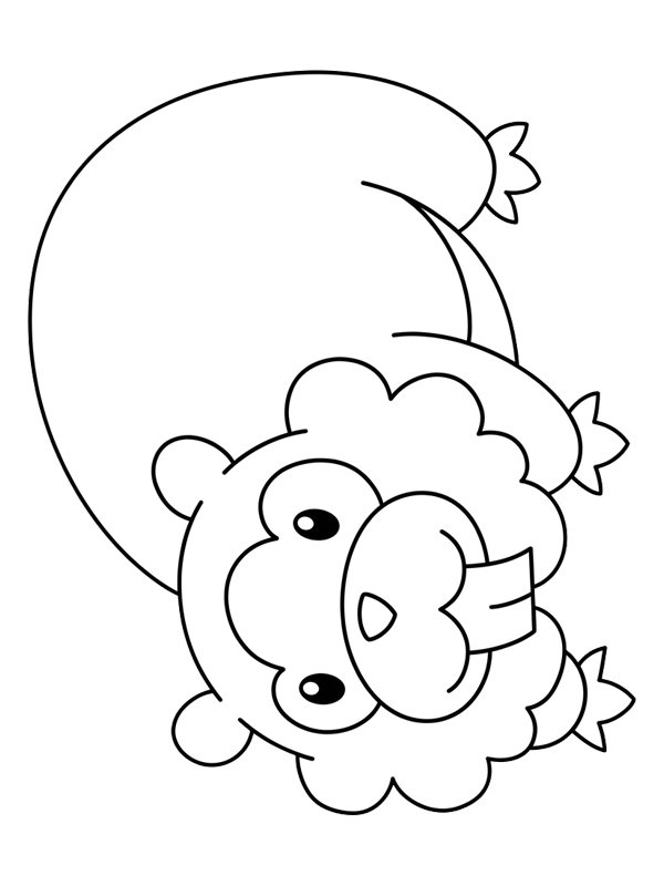 Dibujo de Bidoof (Pok&eacute;mon) para Colorear