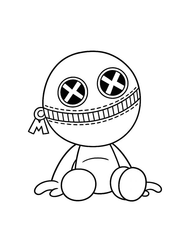 Dibujo de Blanky Blankz (Poppy Playtime) para Colorear