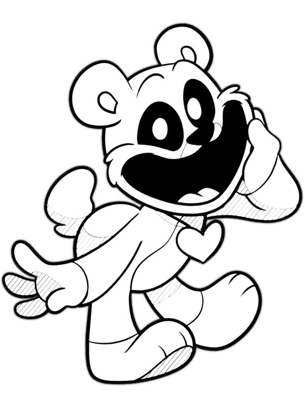 Dibujo de Bobby Bearhug para Colorear Dibujo de Bobby Bearhug para Colorear