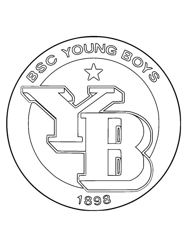 Dibujo de BSC Young Boys para Colorear