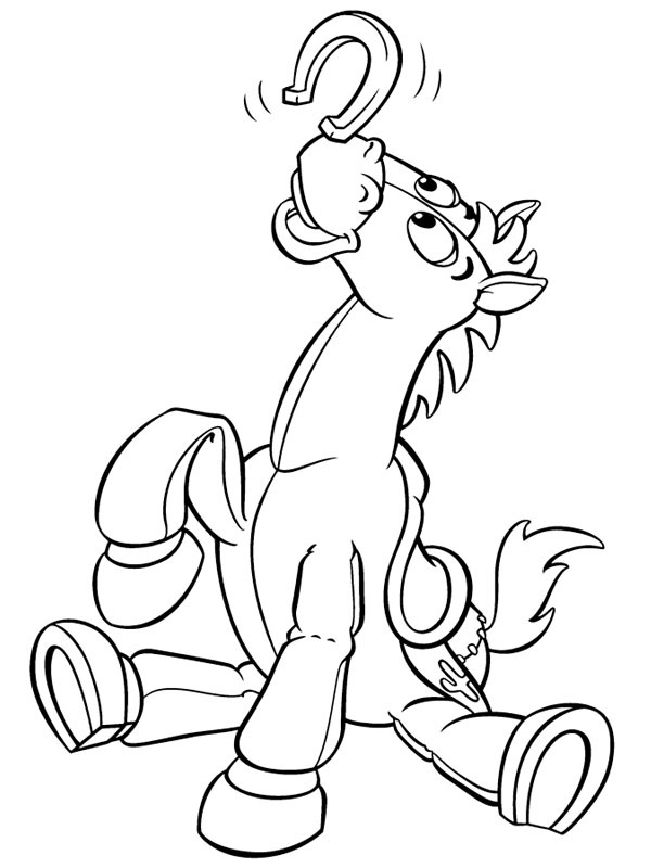 Dibujo de Perdigón Toy Story para Colorear Dibujo de Perdigón Toy Story para Colorear