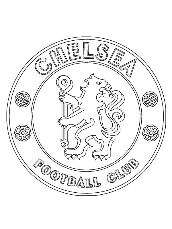 Dibujo de Chelsea Football Club para Colorear