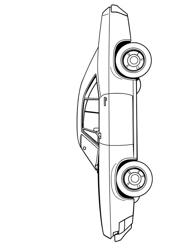 Dibujo de Chevrolet Impala Sport 1967 para Colorear Dibujo de Chevrolet Impala Sport 1967 para Colorear
