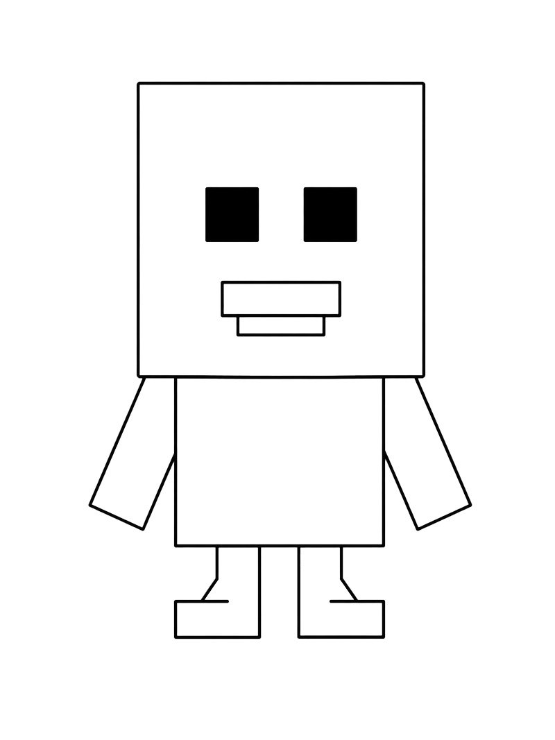 Dibujo de Chick (99 Nights In The Forest) para Colorear Dibujo de Chick (99 Nights In The Forest) para Colorear