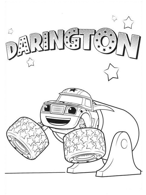 Dibujo de Darington para Colorear