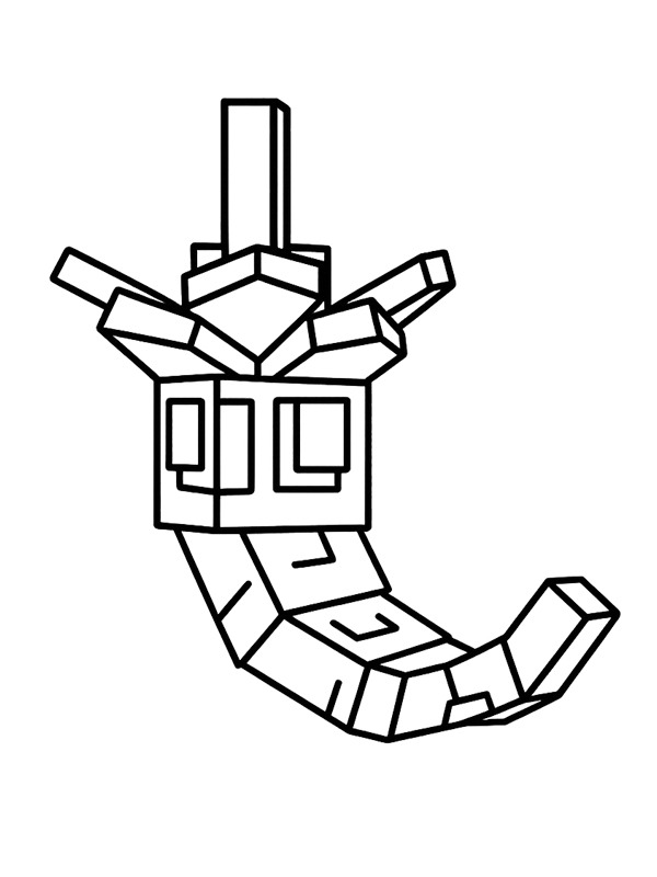Dibujo de Dragon Pepper (Grow a Garden) para Colorear Dibujo de Dragon Pepper (Grow a Garden) para Colorear