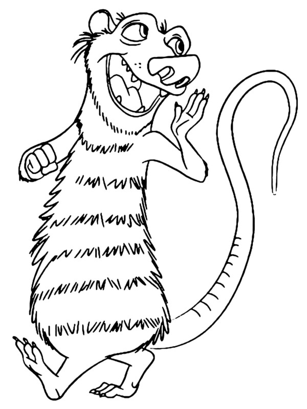 Dibujo de Eddie para Colorear Dibujo de Eddie para Colorear