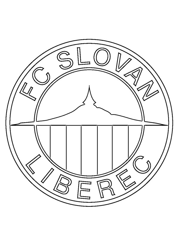 Dibujo de Football Club Slovan Liberec para Colorear